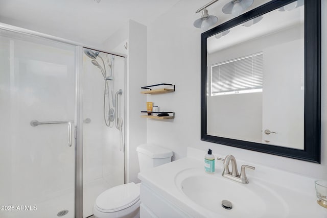1511 W Mesquite St, Chandler, AZ 85224 - full bath featuring vanity, a stall shower, and toilet