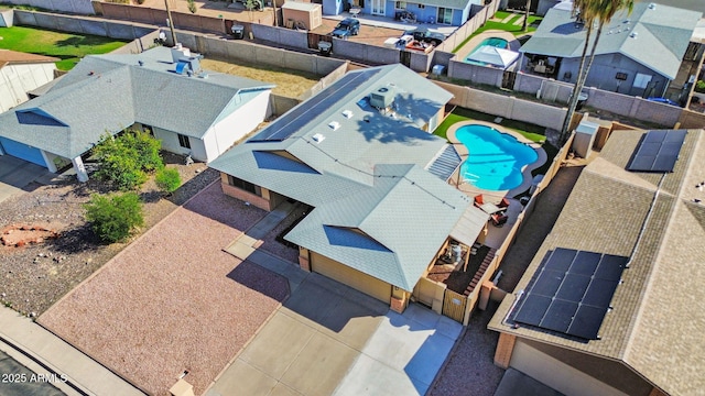 1511 W Mesquite St, Chandler, AZ 85224 - bird's eye view with a residential view