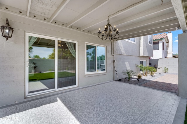 8781 S Mill Ave, Tempe, AZ 85284 - view of patio with fence