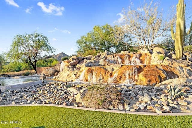 3859 N El Sereno St, Mesa, AZ 85207 - community sign with a mountain view