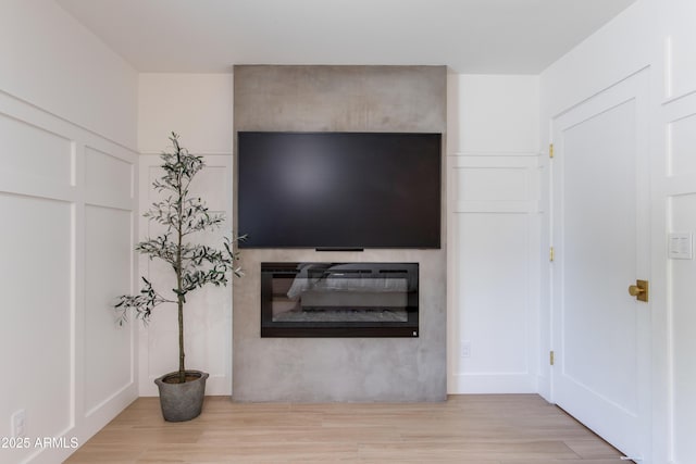 room details featuring wood finished floors