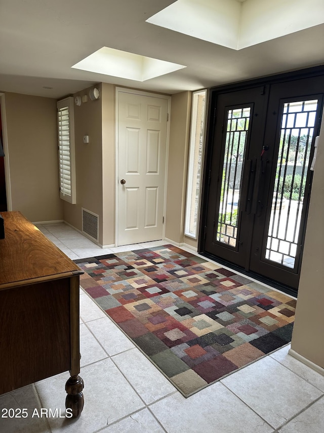 4856 E Cheryl Dr, Paradise Valley, AZ 85253 - entrance foyer featuring plenty of natural light and light tile patterned flooring
