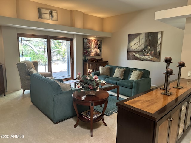 4856 E Cheryl Dr, Paradise Valley, AZ 85253 - living area with light carpet