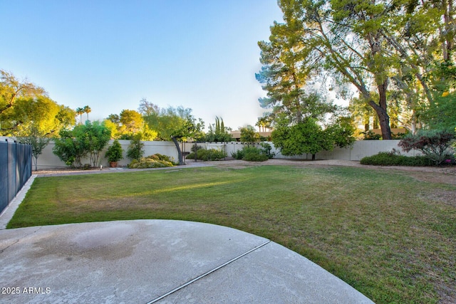4856 E Cheryl Dr, Paradise Valley, AZ 85253 - fenced backyard with a patio