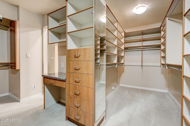 4856 E Cheryl Dr, Paradise Valley, AZ 85253 - spacious closet with light colored carpet and built in study area