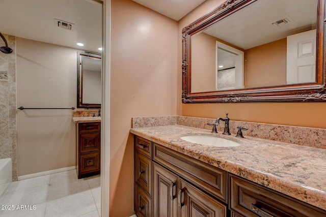 4856 E Cheryl Dr, Paradise Valley, AZ 85253 - bathroom featuring vanity and  shower combination