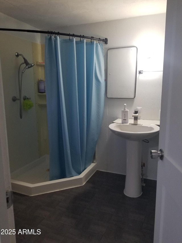 1226 N Mckinley Ave, Ajo, AZ 85321 - full bathroom featuring a shower stall