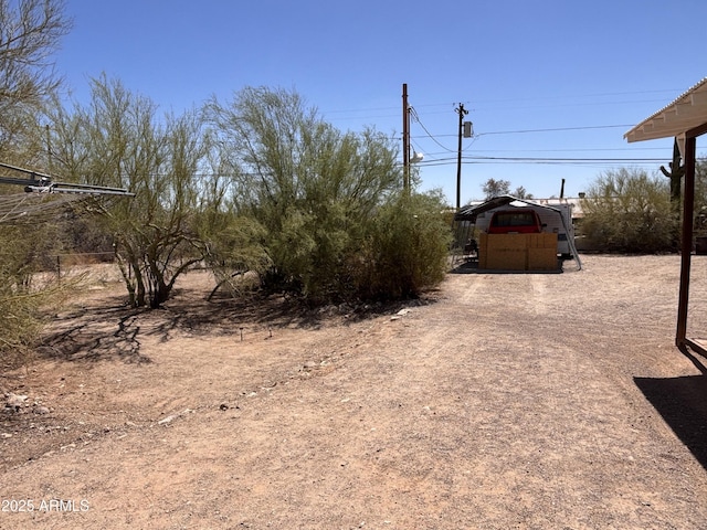 1226 N Mckinley Ave, Ajo, AZ 85321 - view of yard featuring a storage shed