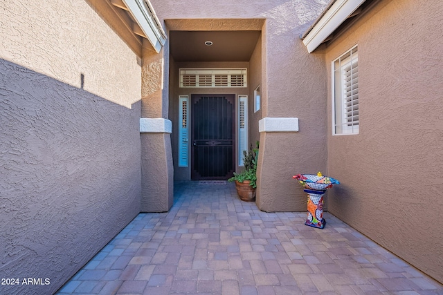 view of entrance to property