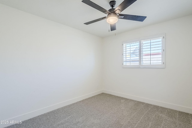 2337 E Contessa St, Mesa, AZ 85213 - carpeted spare room with baseboards and a ceiling fan