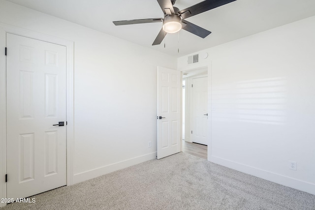 2337 E Contessa St, Mesa, AZ 85213 - unfurnished bedroom with carpet and ceiling fan