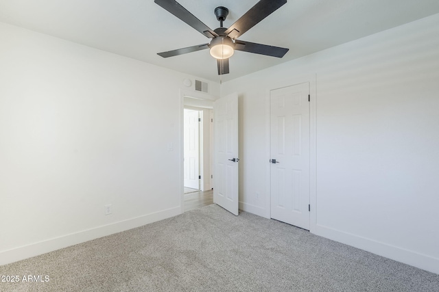 2337 E Contessa St, Mesa, AZ 85213 - unfurnished bedroom featuring carpet and ceiling fan