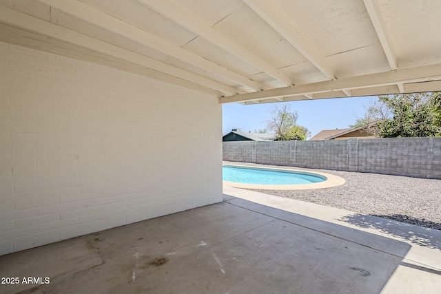 2337 E Contessa St, Mesa, AZ 85213 - view of pool featuring a fenced backyard and a patio area