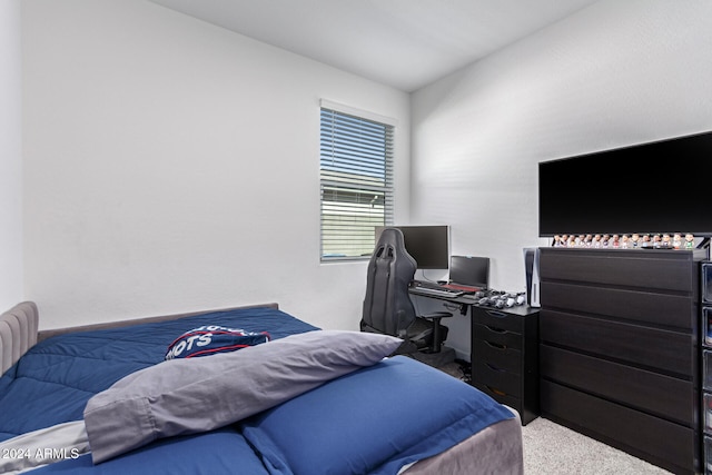 bedroom featuring carpet flooring