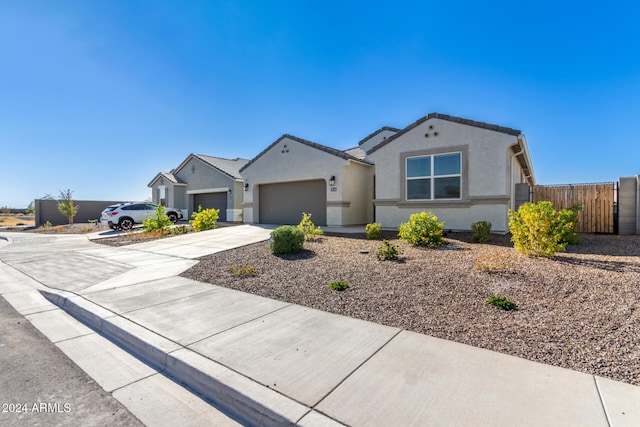 ranch-style house with a garage