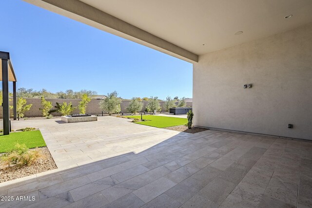 view of patio