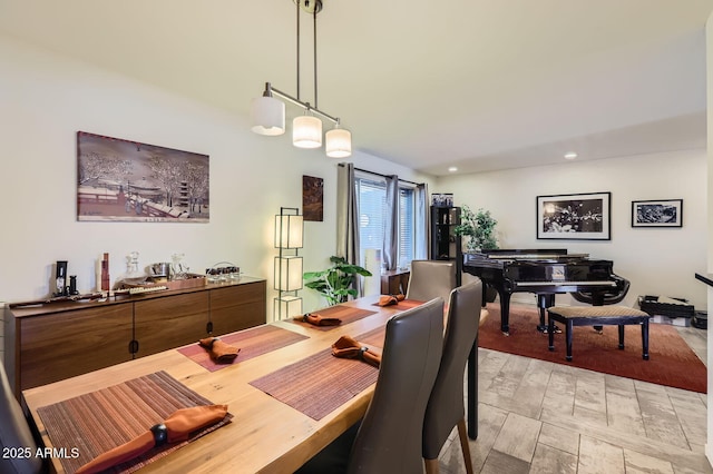 3924 E Cortez St, Phoenix, AZ 85028 - dining room with recessed lighting and light wood-type flooring