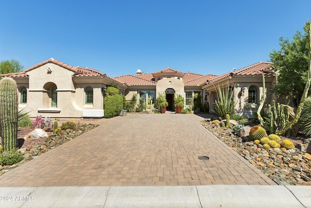 view of mediterranean / spanish-style house