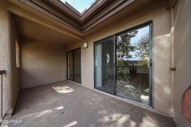 exterior space with a patio