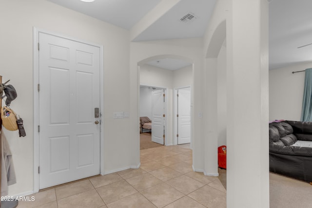 27053 N 172nd Ln, Surprise, AZ 85387 - entrance foyer featuring arched walkways and light tile patterned floors