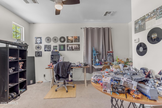 27053 N 172nd Ln, Surprise, AZ 85387 - carpeted office space featuring ceiling fan