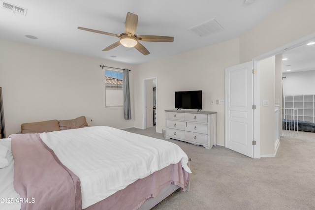 27053 N 172nd Ln, Surprise, AZ 85387 - bedroom with carpet floors, recessed lighting, and ceiling fan
