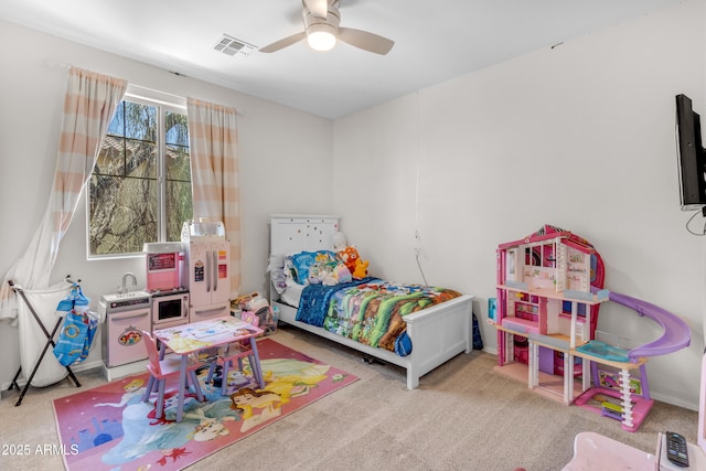 27053 N 172nd Ln, Surprise, AZ 85387 - bedroom with carpet flooring and ceiling fan