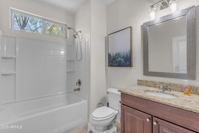 27053 N 172nd Ln, Surprise, AZ 85387 - full bathroom featuring vanity and bathtub / shower combination