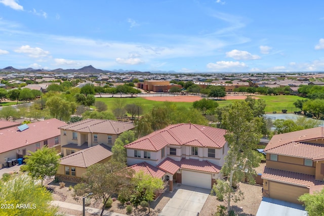 27053 N 172nd Ln, Surprise, AZ 85387 - aerial perspective of suburban area featuring mountains