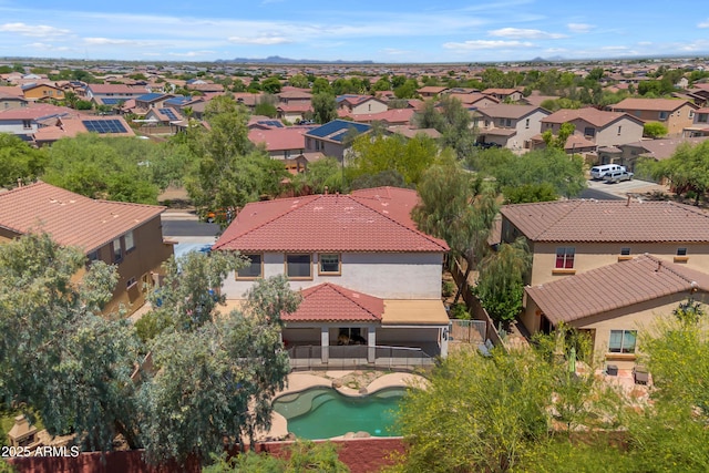 27053 N 172nd Ln, Surprise, AZ 85387 - aerial view of residential area featuring a pool area