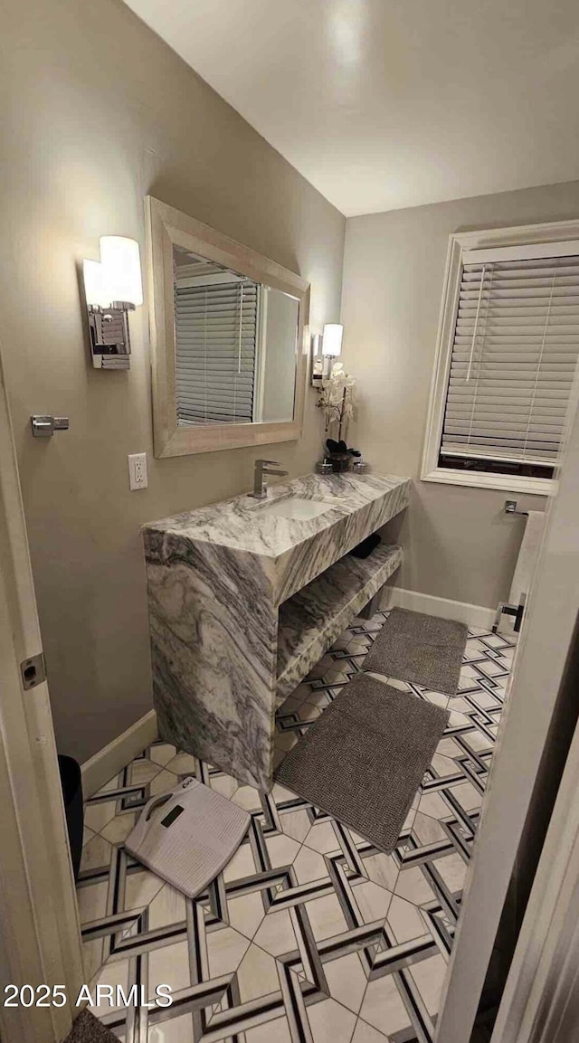 bathroom with sink