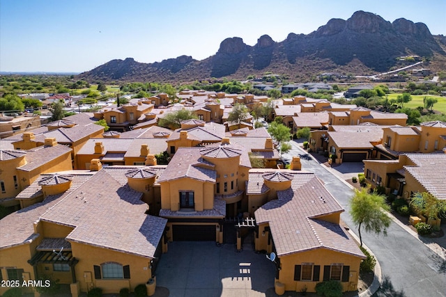 5370 S Desert Dawn Dr Unit 56, Gold Canyon, AZ 85118 - aerial perspective of suburban area with a mountainous background