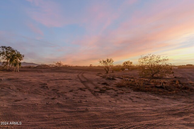 view of nature at dusk