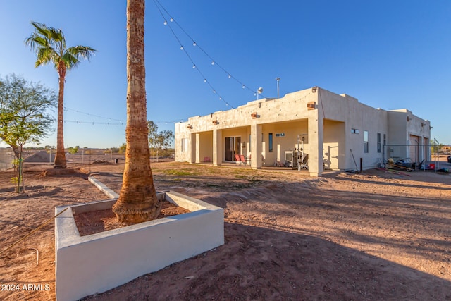 view of rear view of house