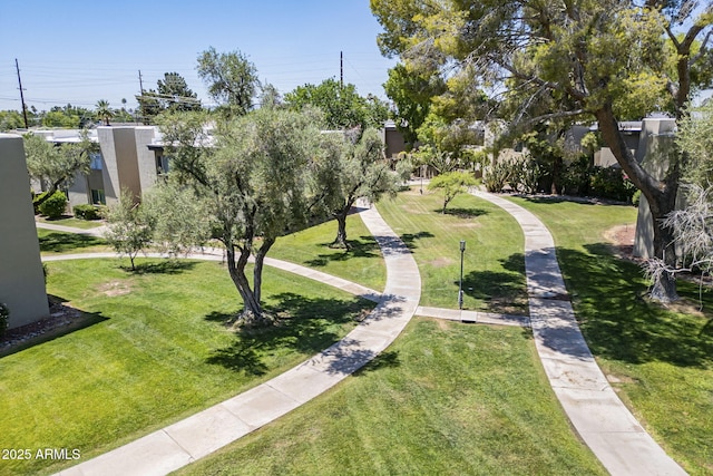 4201 E Camelback Rd Unit 74, Phoenix, AZ 85018 - surrounding community with a lawn