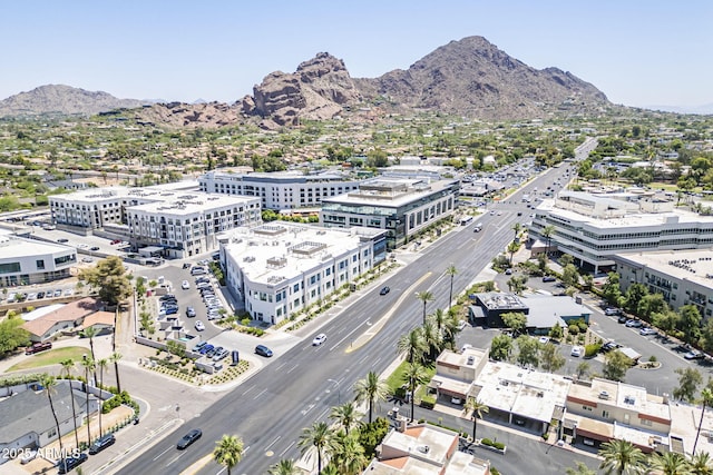 4201 E Camelback Rd Unit 74, Phoenix, AZ 85018 - aerial view of a mountain backdrop