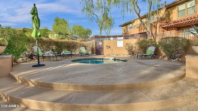 19777 N 76th St Unit 3229, Scottsdale, AZ 85255 - view of pool with a patio and a swimming pool