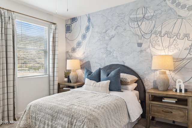 9815 S 11th St, Phoenix, AZ 85042 - bedroom featuring wallpapered walls and baseboards