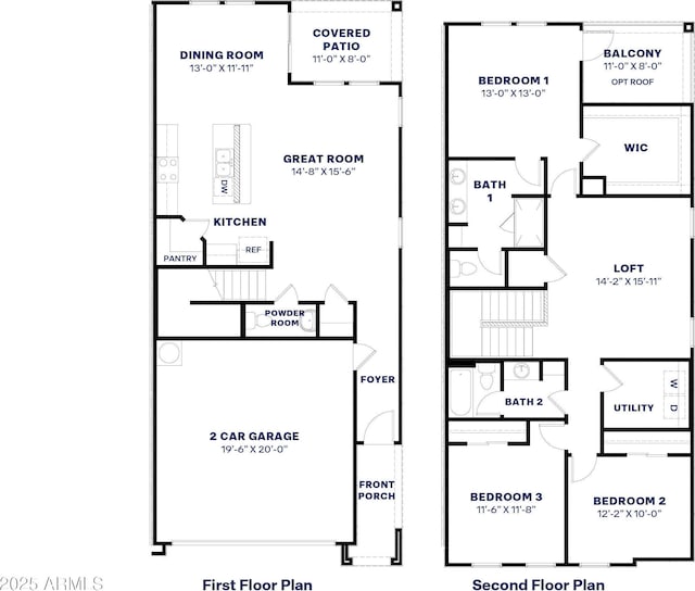 9815 S 11th St, Phoenix, AZ 85042 - view of floor plan / room layout