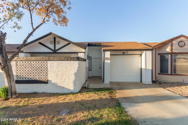 ranch-style house with a garage