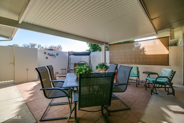 view of patio / terrace