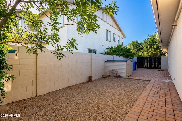 2879 E Austin Dr, Gilbert, AZ 85296 - fenced backyard with a patio area