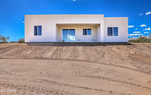 16025 E Rancho Laredo Dr, Scottsdale, AZ 85262 - rear view of house with stucco siding