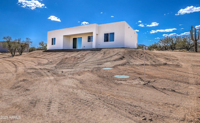 16025 E Rancho Laredo Dr, Scottsdale, AZ 85262 - view of front facade with stucco siding
