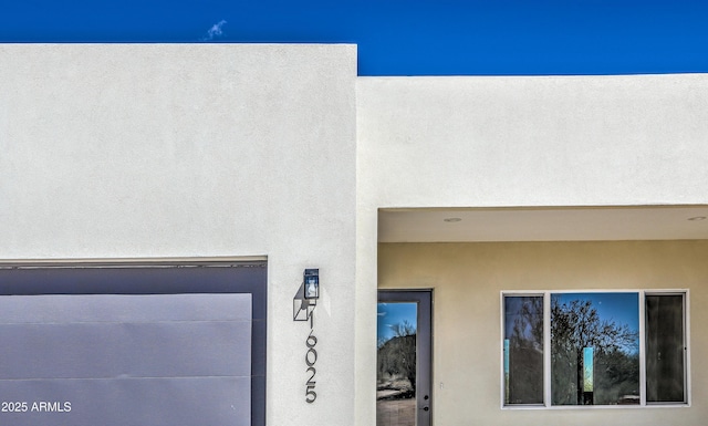 16025 E Rancho Laredo Dr, Scottsdale, AZ 85262 - doorway to property featuring stucco siding