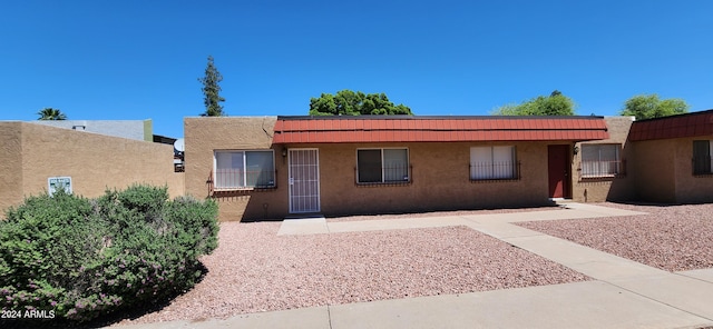 view of ranch-style house