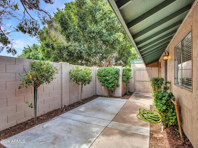 17838 N 45th Ave, Glendale, AZ 85308 - view of patio featuring a fenced backyard