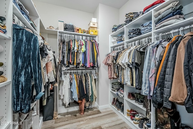 17324 E Quail Track Rd, Rio Verde, AZ 85263 - spacious closet with wood finished floors