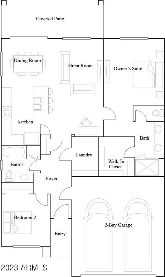 view of layout