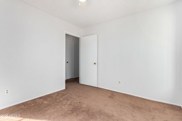 spare room with carpet floors